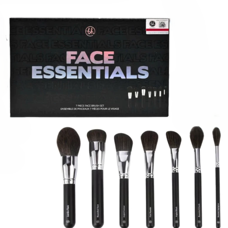 Bộ Cọ Trang Điểm 7 Cây BH COSMETICS Face Essentials BHBO04